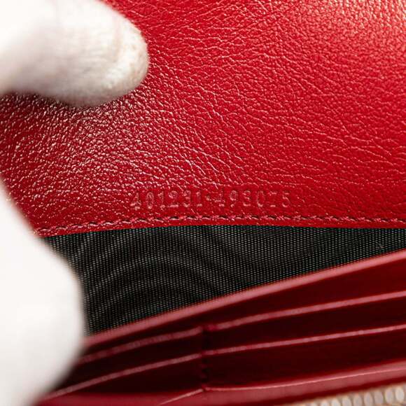 GUCCI Red Leather Shoulder Bag - Picture 9 of 9